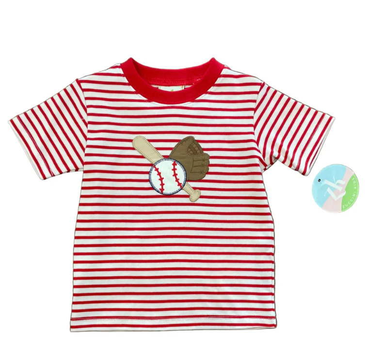Zuccini : Baseball Applique S/S Tee