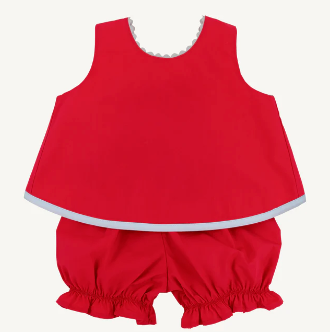 TBBC: Susanne Swing Top Set - Richmond Red with Nantucket Navy
