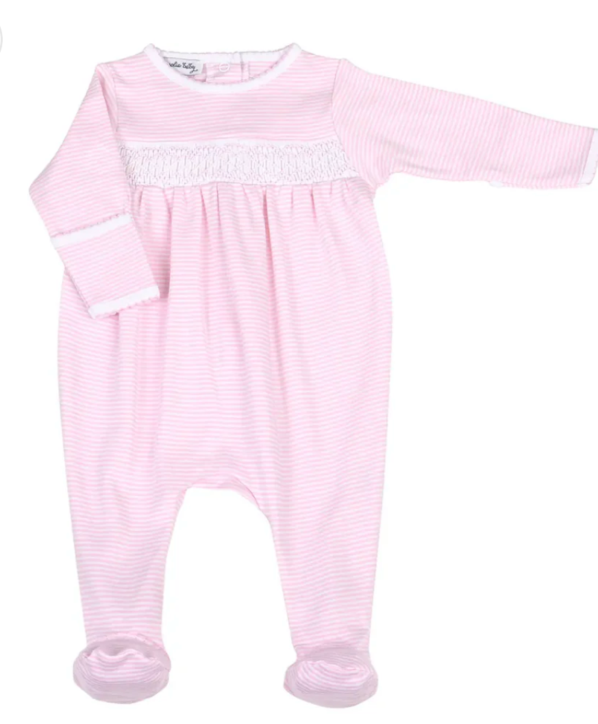 Magnolia Baby: Willow's Classics Smocked Footie