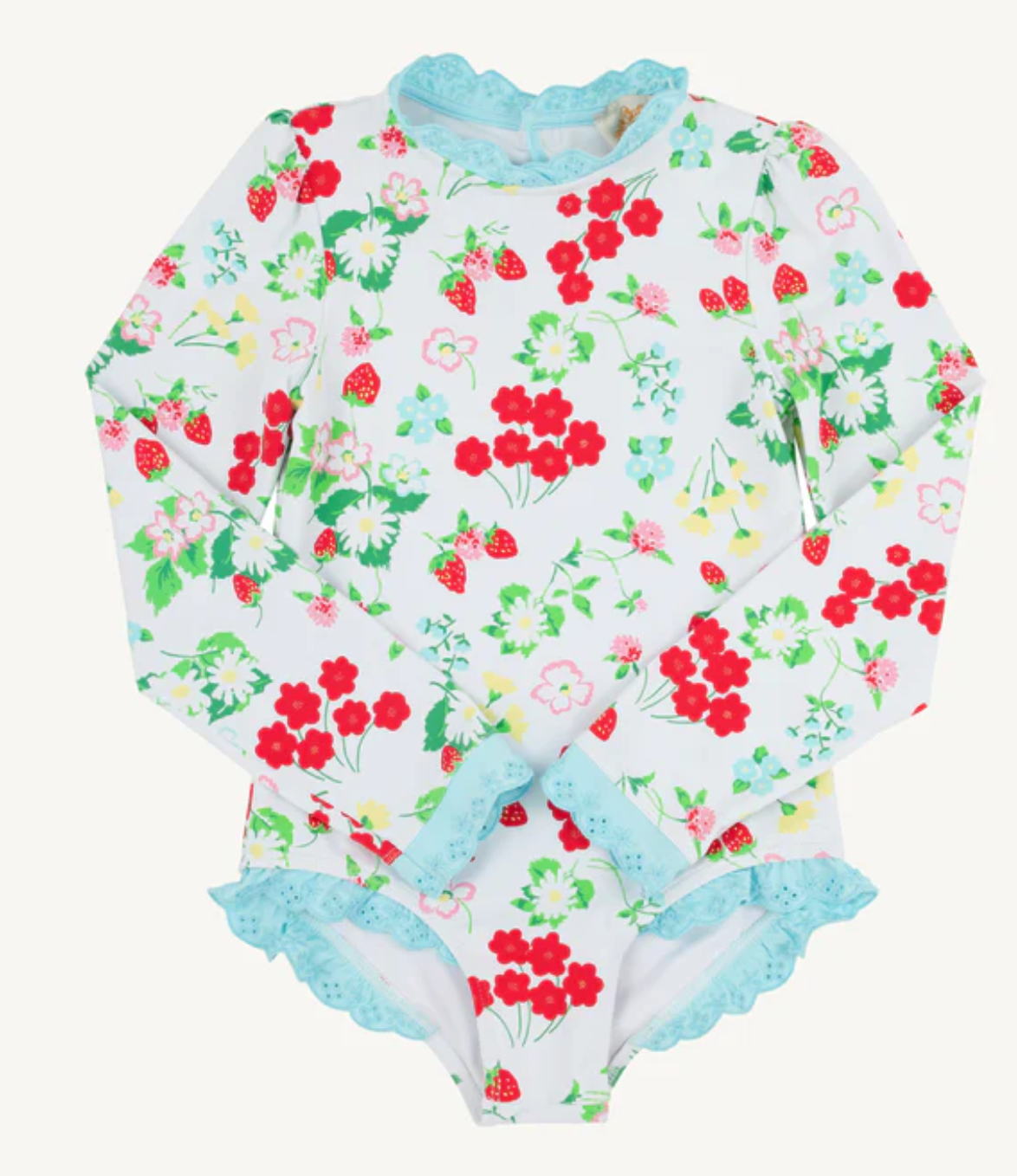 TBBC: Sarasota Surf Suit Berry Sweet with Belhaven Blue
