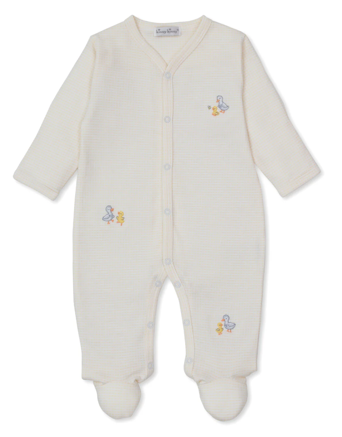 Kissy Kissy: Snap Footie in Duck Pond Paddles