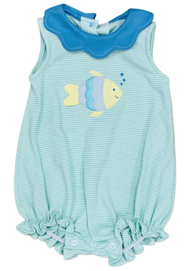 Zuccini: Fish Alice Bubble, Mint Bitty Knit