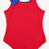 TBBC: Brookhaven Bow Bathing Suit Rockefeller Royal & Richmond Red