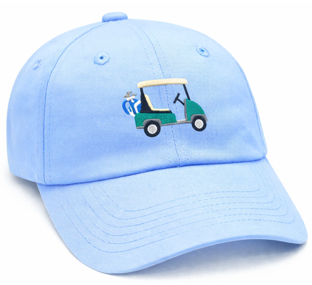 Bits and Bows: Golf Cart Baseball Hat