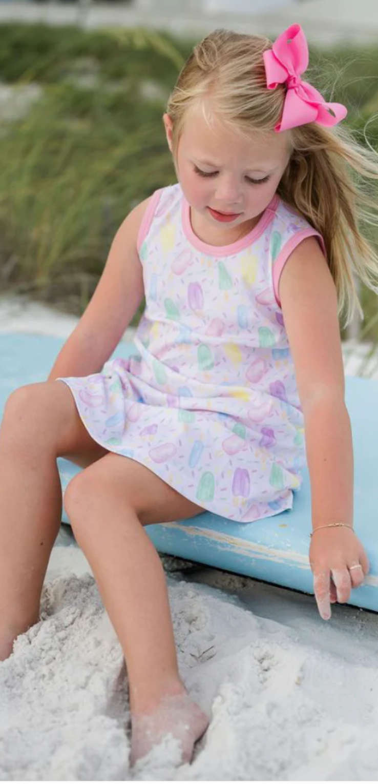 James & Lottie: Sweet Summertime Knit- Madison Sleeveless Play Dress