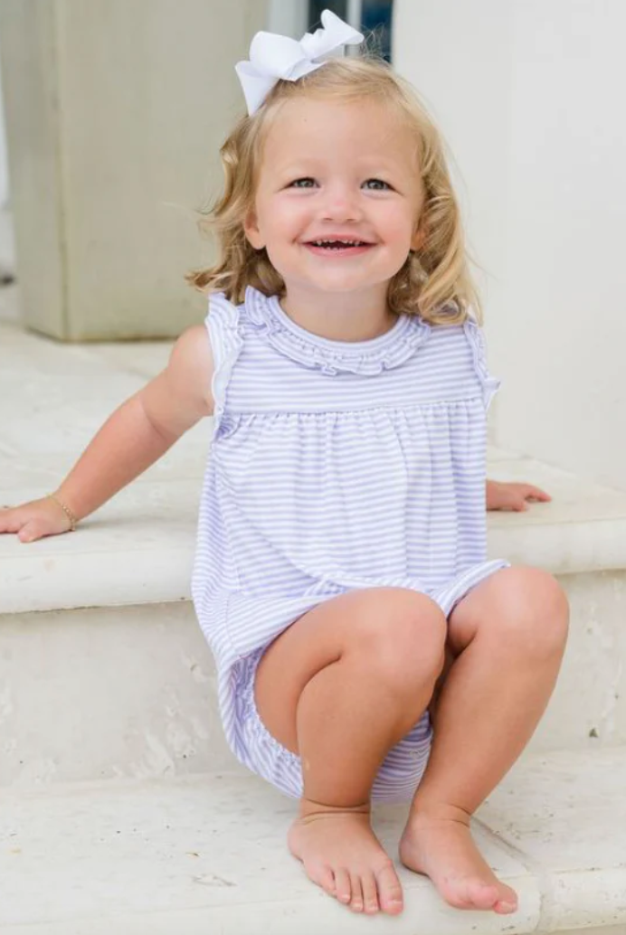 James & Lottie: Rosie Bubble Lavender Stripe