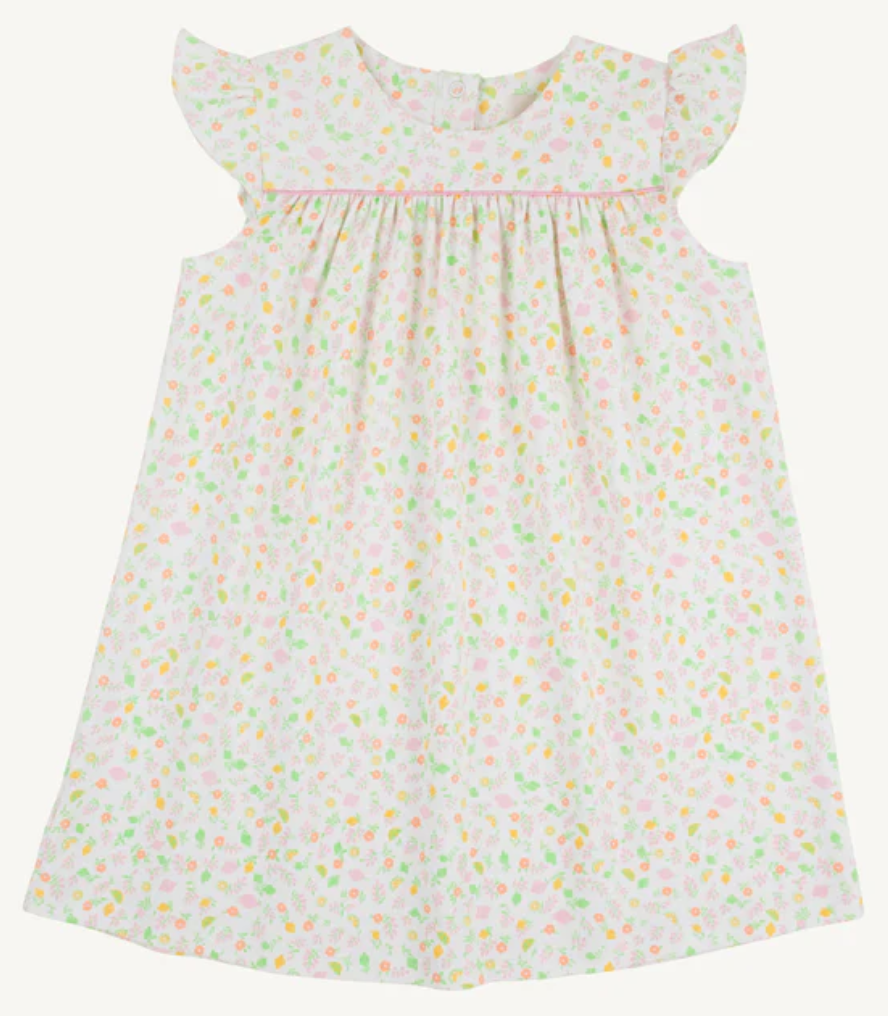 TBBC: Dowell Day Dress Citrus Style with Pier Party Pink