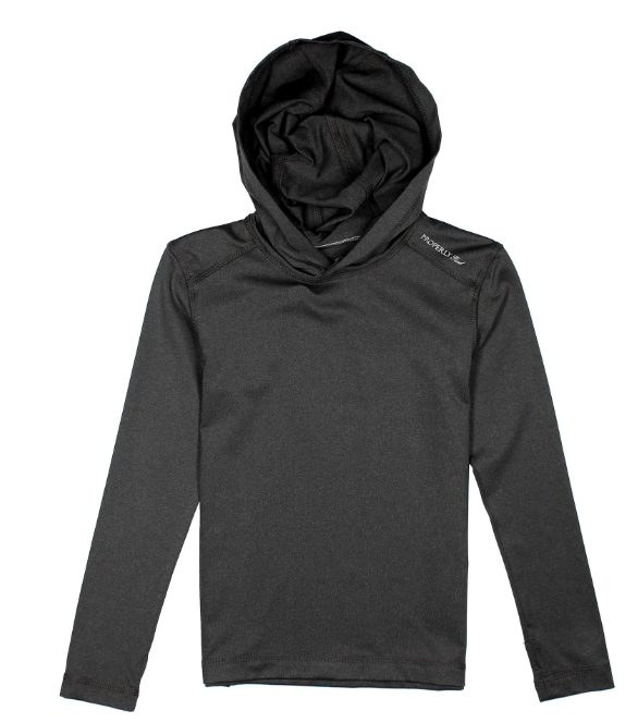 Properly Tied  Boys Finn Hoodie Graphite