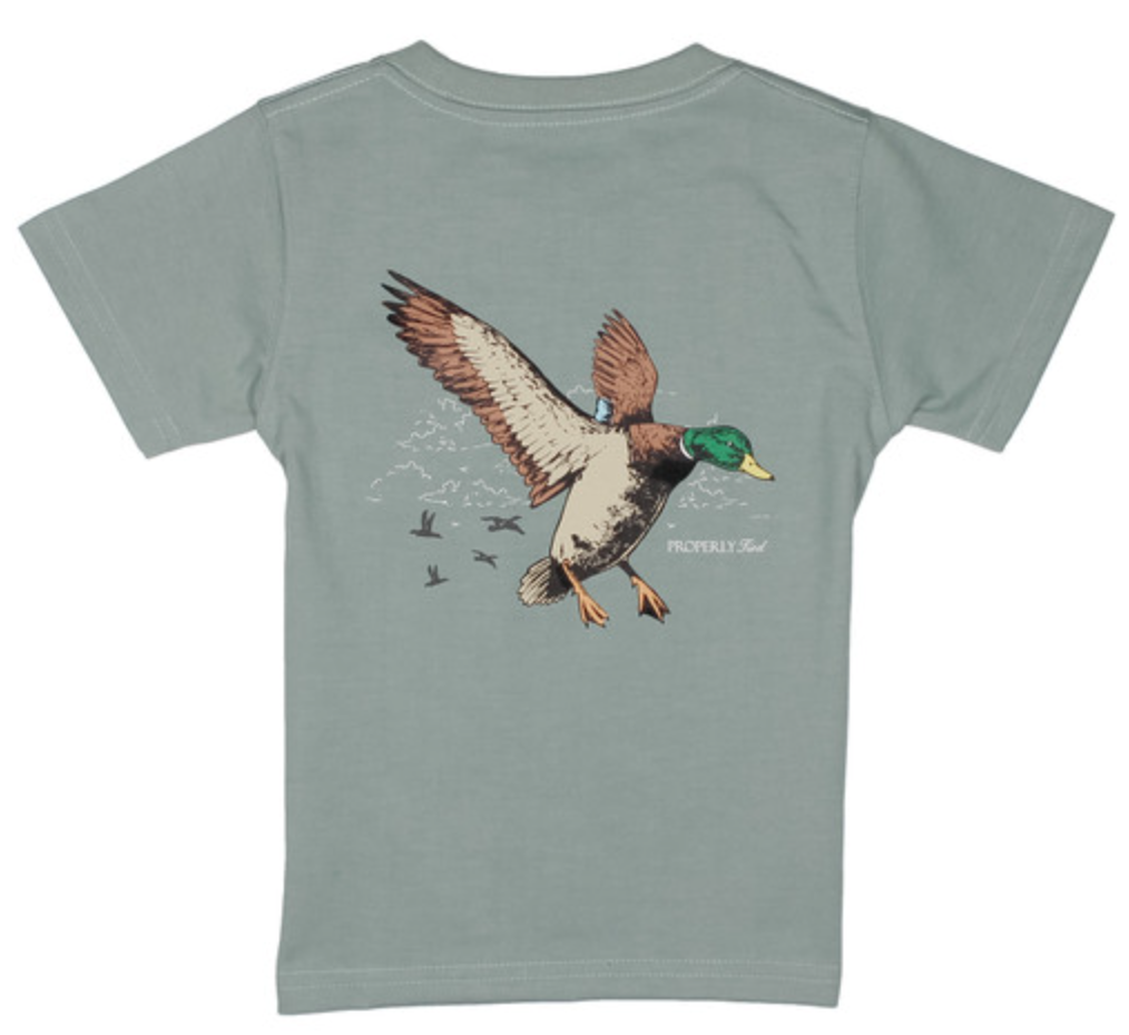 Properly Tied Boys Mallard Flight SS Fog