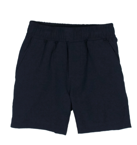 Properly Tied Boys Court Short Navy