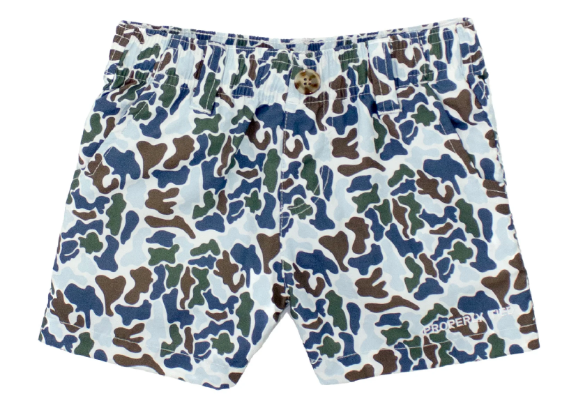 Properly Tied Boys Mallard Short Terra Camo