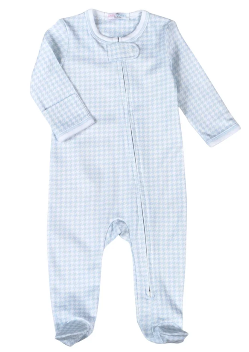 Baby Loren: Samuel Pima Zipper Boys Footie