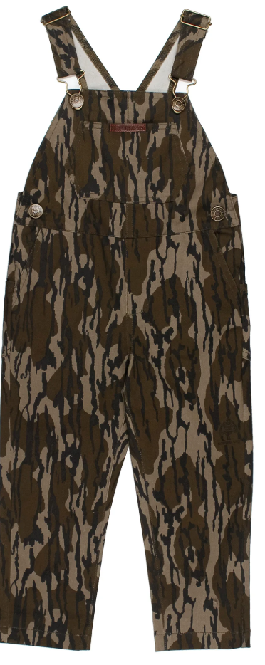 Properly Tied: Boys Harvest Overall Mossy Oak Original Bottomland