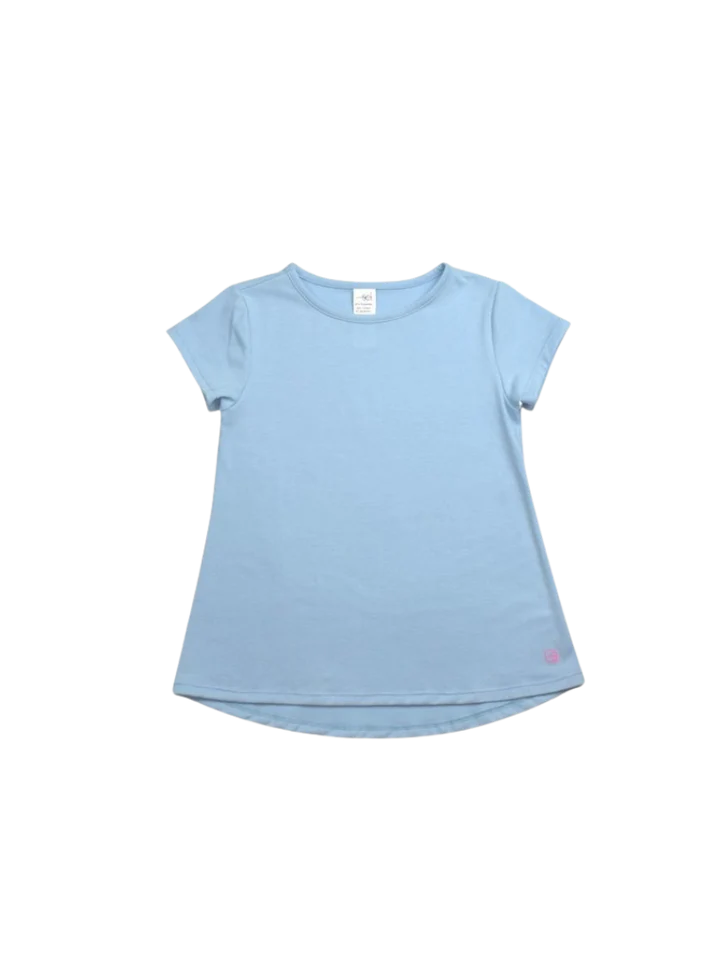 Set Athletics: Bridget Basic T - Cotton Candy Blue