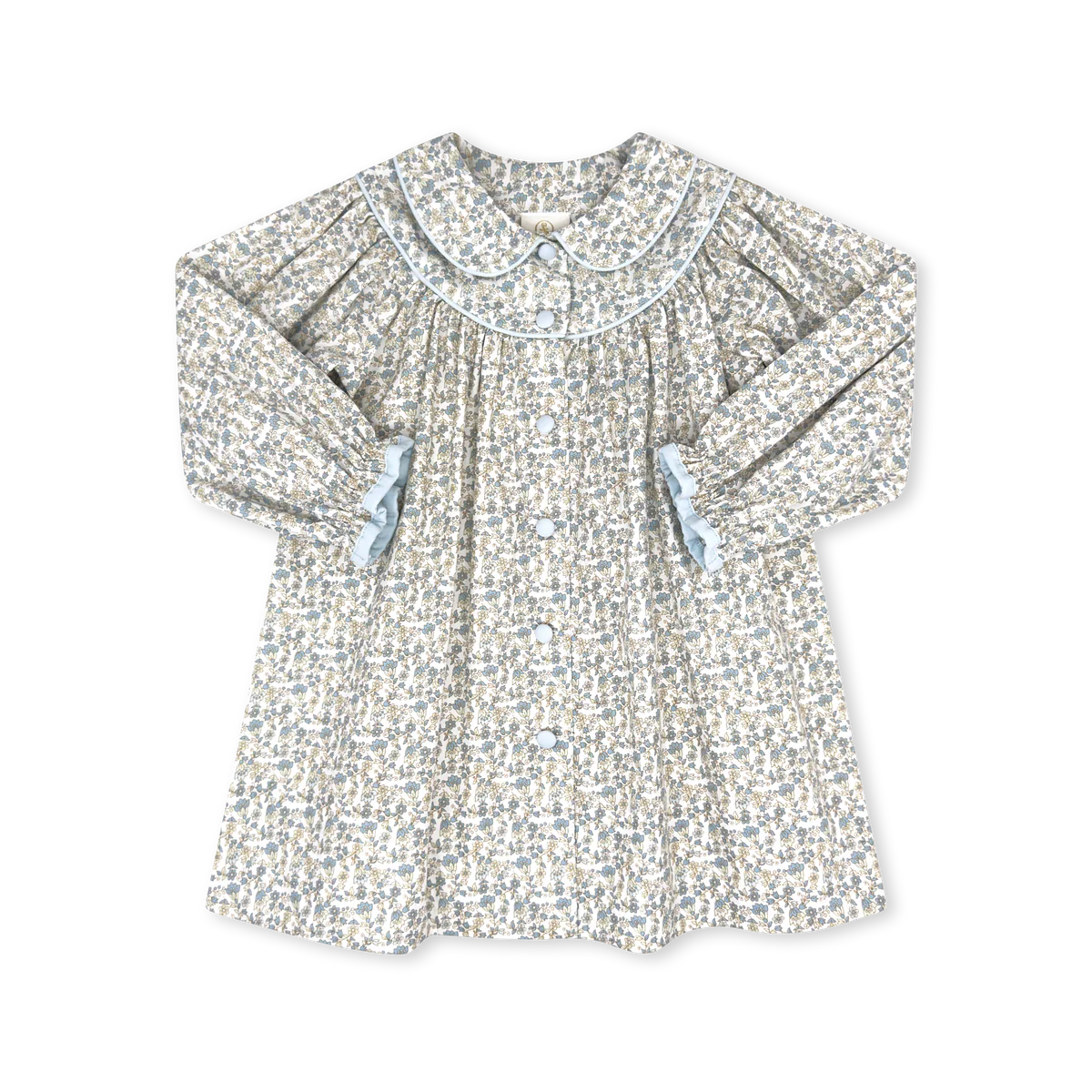 Lullaby Set: Collette Dress Long Sleeve - Whispering Floral Blooms