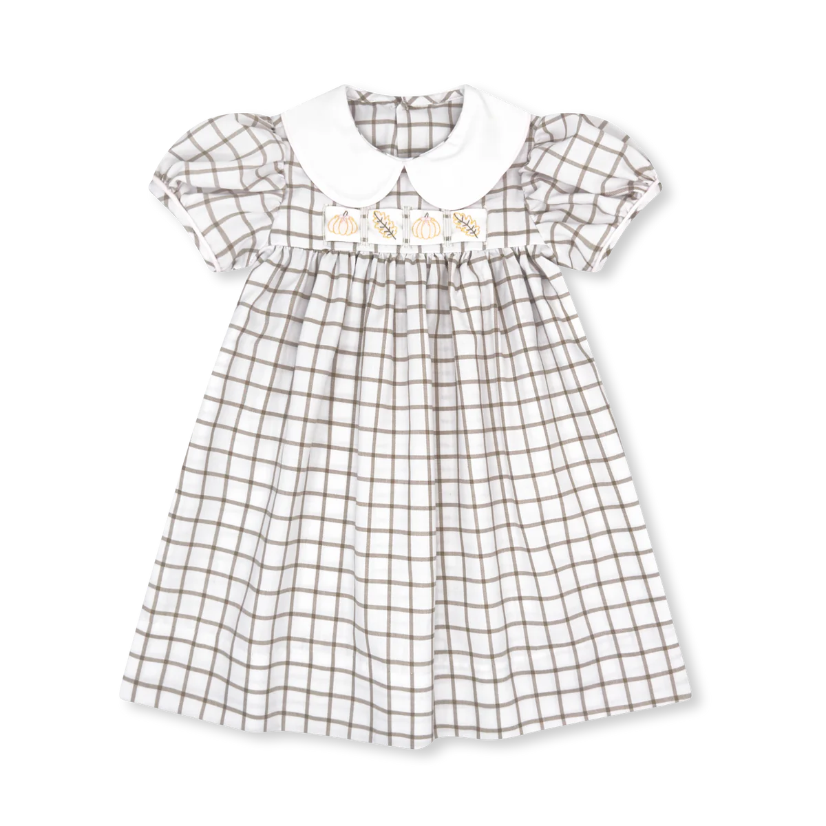 Lullaby Set: Ruth Ribbon Dress - King Street Windowpane