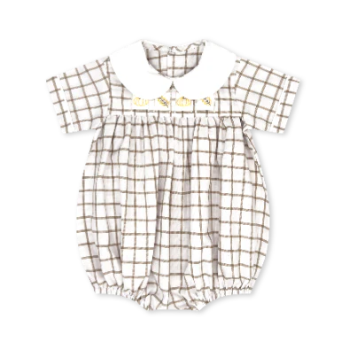 Lullaby Set: Noah Ribbon Bubble - King Street Windowpane