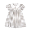 Lullaby Set: Ruth Ribbon Dress - King Street Windowpane