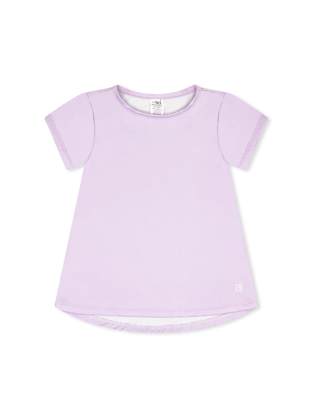 Set Athletics: Bridget Basic Tee - Petal Purple