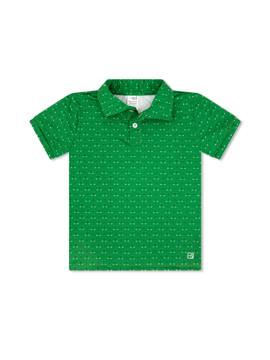 Set Athletics: Parker Polo, Eagle Eye - Augusta Green