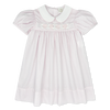 Lullaby Set: Ruth Ribbon Dress Classic Pink Windowpane