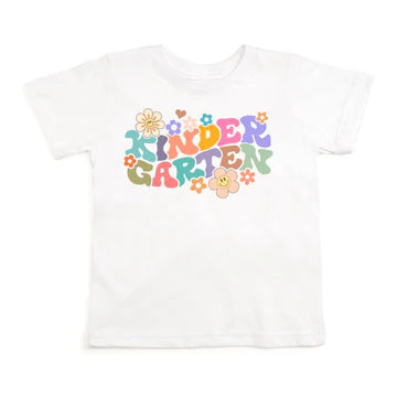 Sweet Wink: Kindergarten Retro Short Sleeve T-Shirt - White