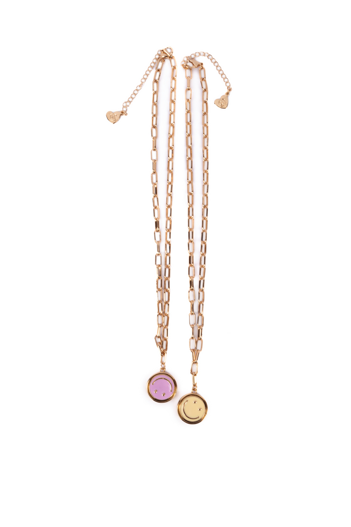 Great Pretenders: Boutique Chic All Smiles Spinner Necklace