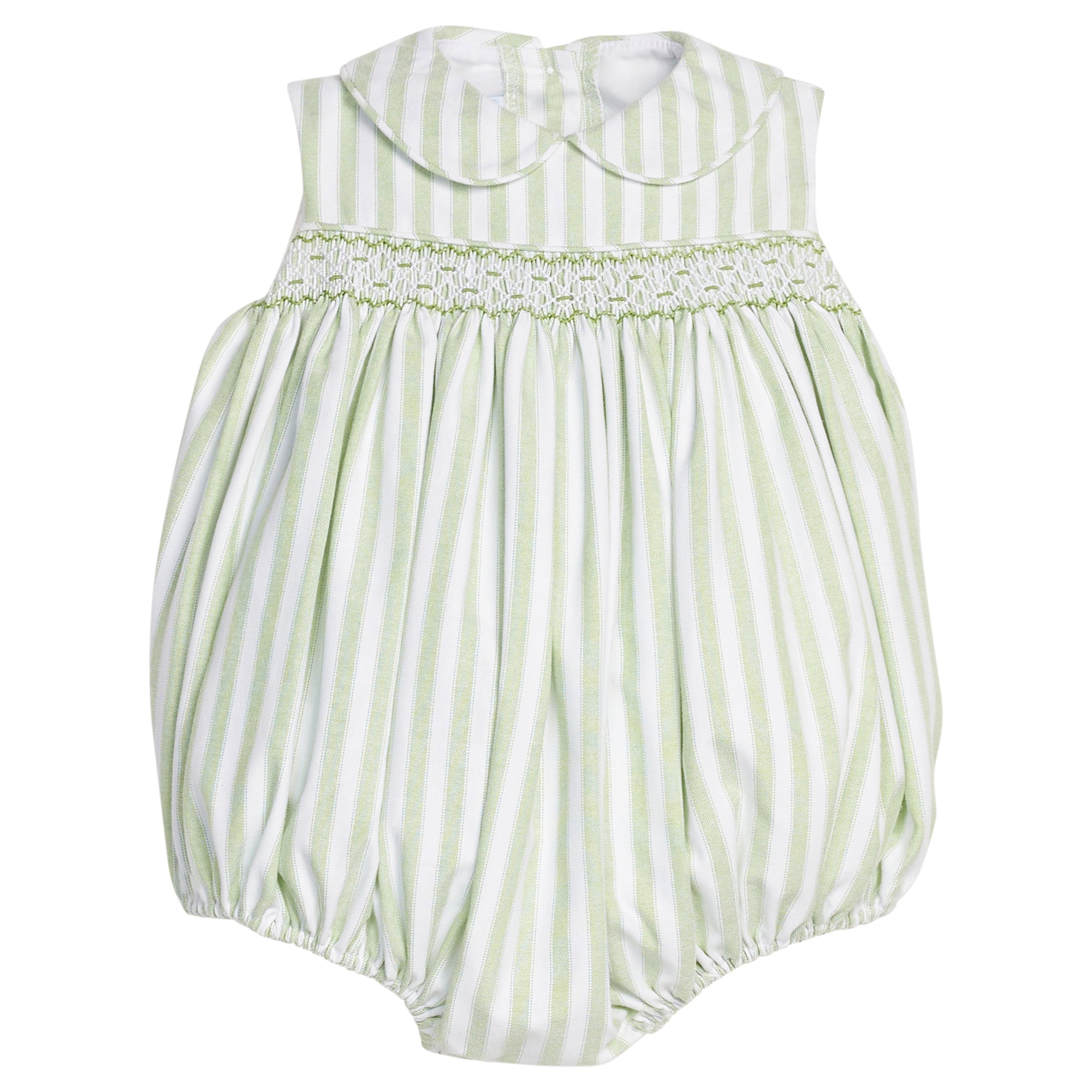 Little English: Sleeveless Barrington Bubble - Meriwether Stripe
