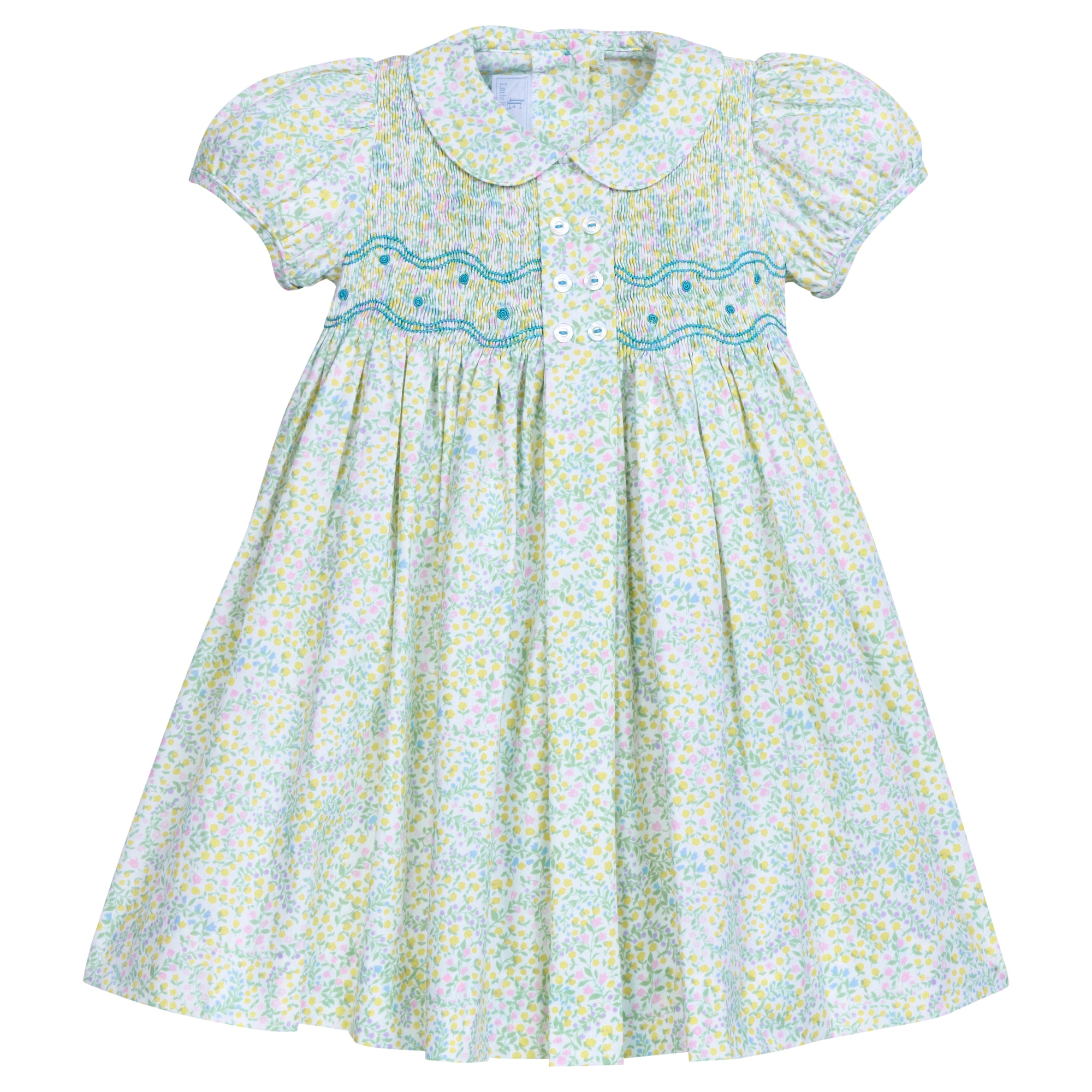 Little English: Smocked Bridget Dress - Briarcliff Floral