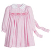 Little English: Smocked Natalie Dress - Pink Vinings