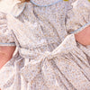 Little English: Smocked Peter Pan Bubble - Winthrop Floral