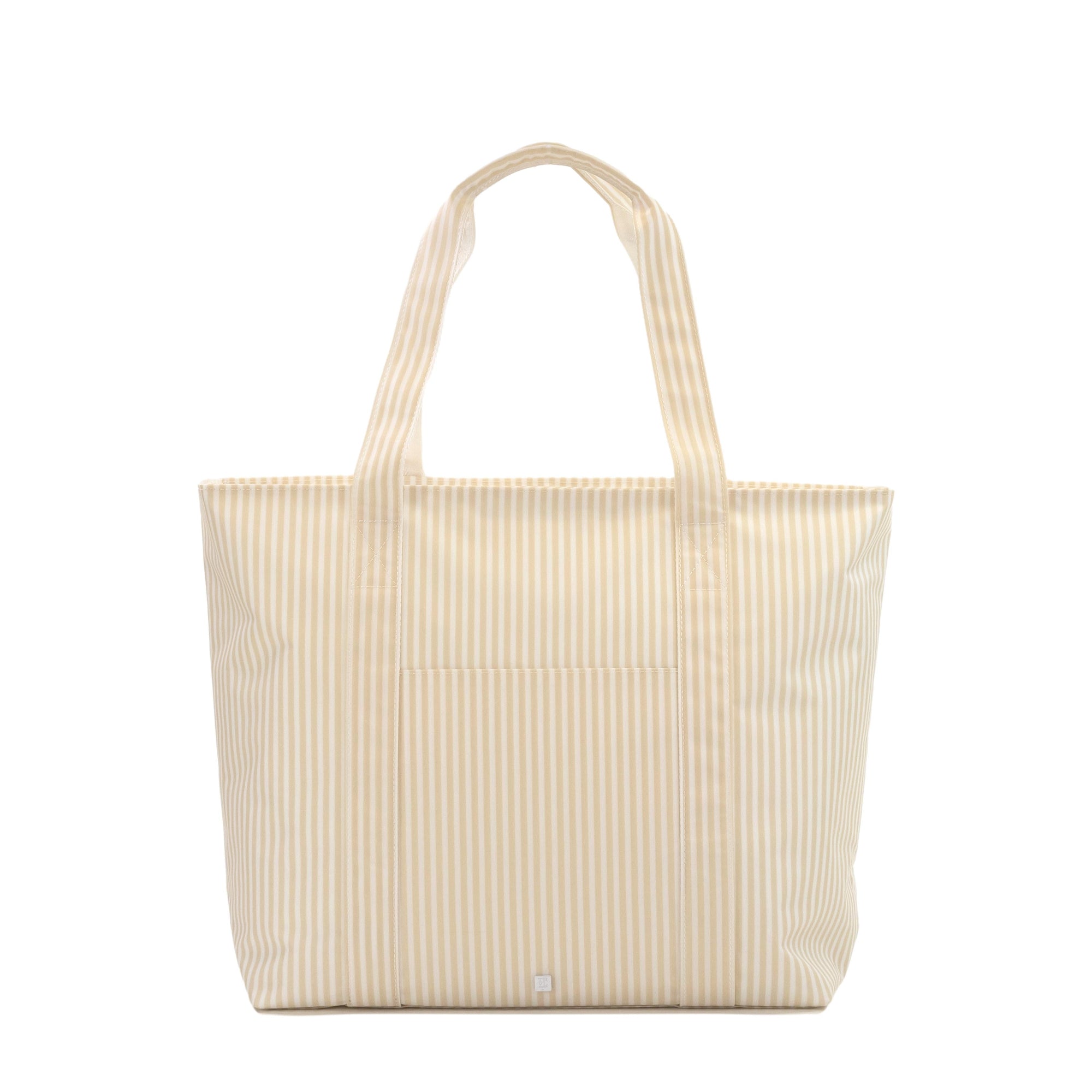 TRVL: Jumbo Tote XL Tote - Pimlico Stripe Sand