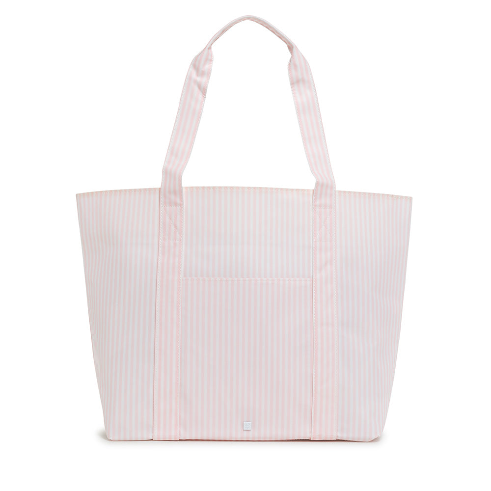 TRVL: Jumbo Tote XL Tote - Pimlico Stripe Pink