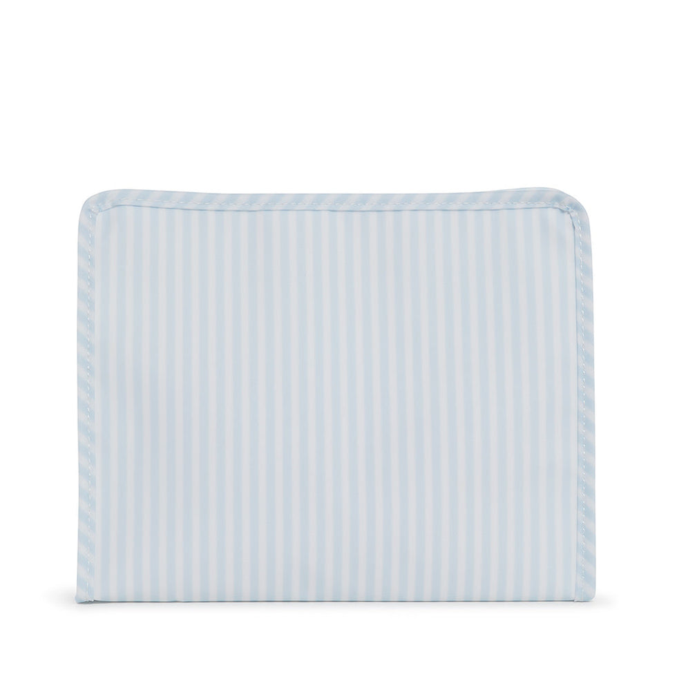 TRVL: Roadie - Pimlico Stripe Blue Large Zipper Pouch