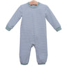 Trotter Street: Miller Romper - Sage Stripe