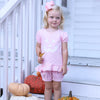 Trotter Street: Jack O'Lantern Shirt - Pink