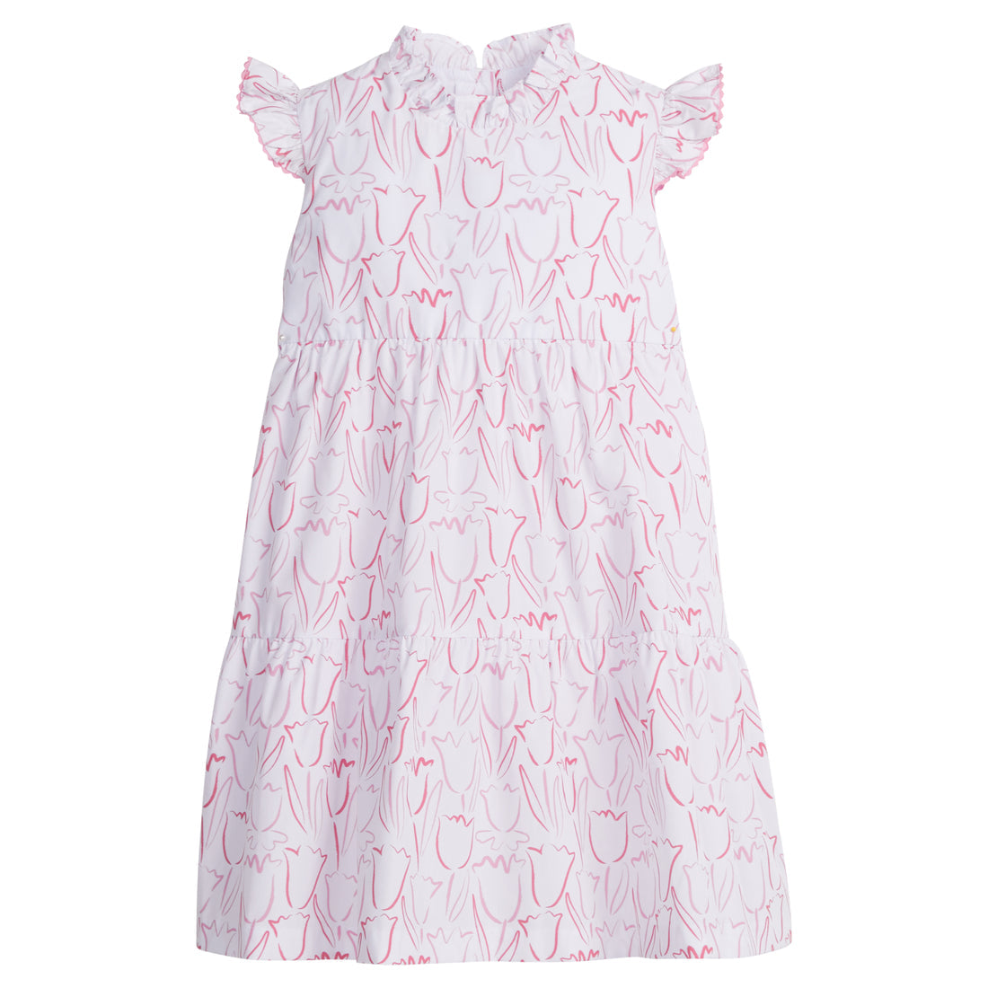 Little English: Tiered Charleston Dress - Albany Floral