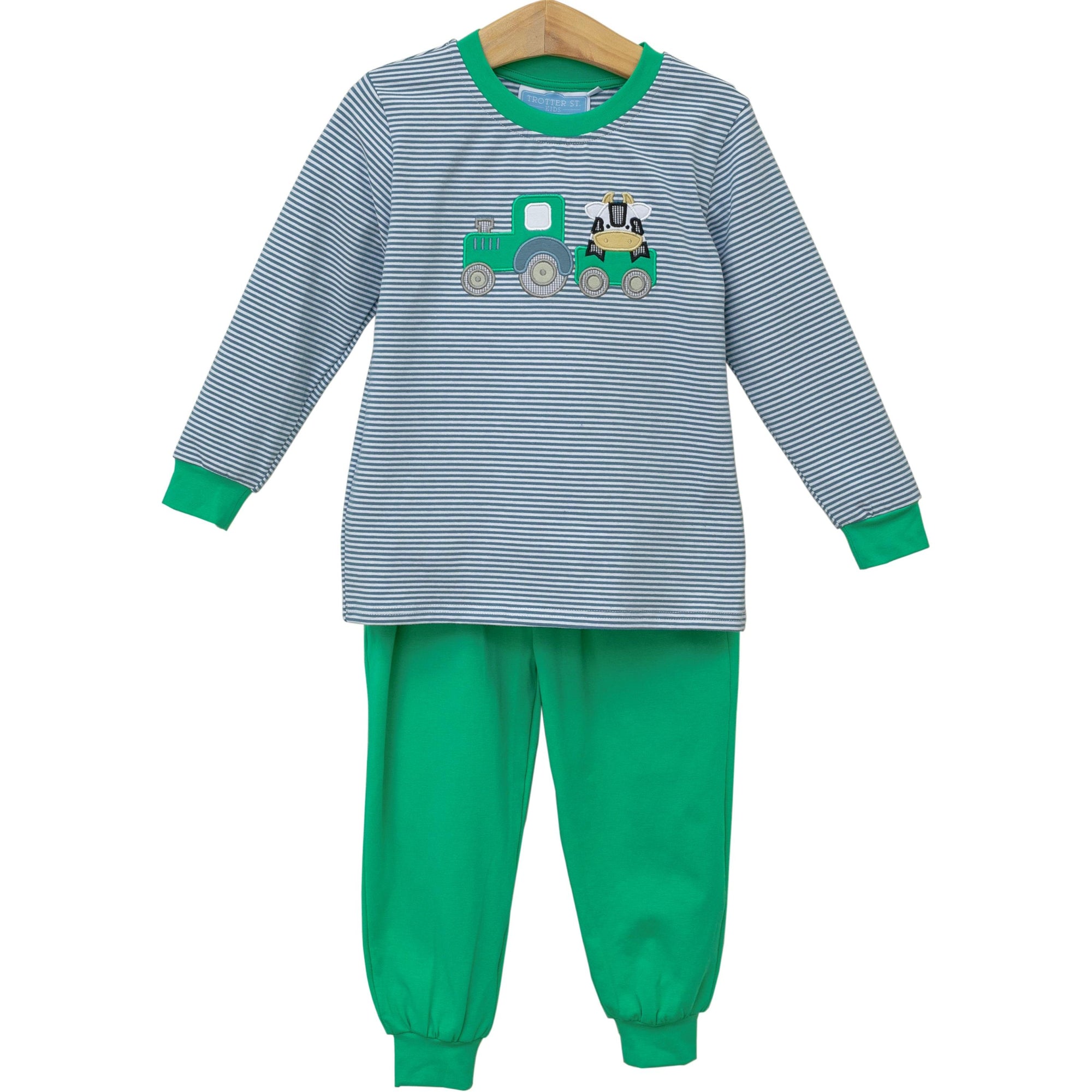 Trotter Street: Tractor Pants Set