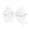 Wee Ones: Classic Grosgrain Girls Hair Bow - Plain Wrap