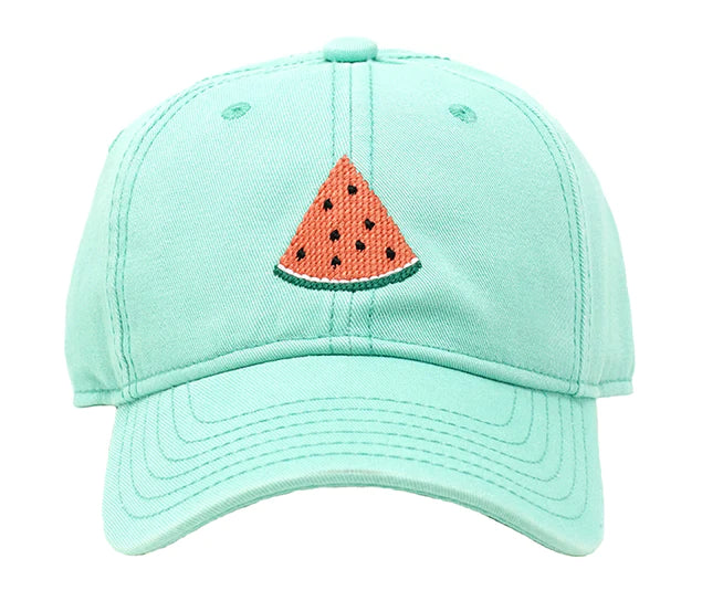 Kids Watermelon Baseball Hat - Keys Green