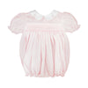 Petit Ami: Hand Embroidered Smocked Bubble