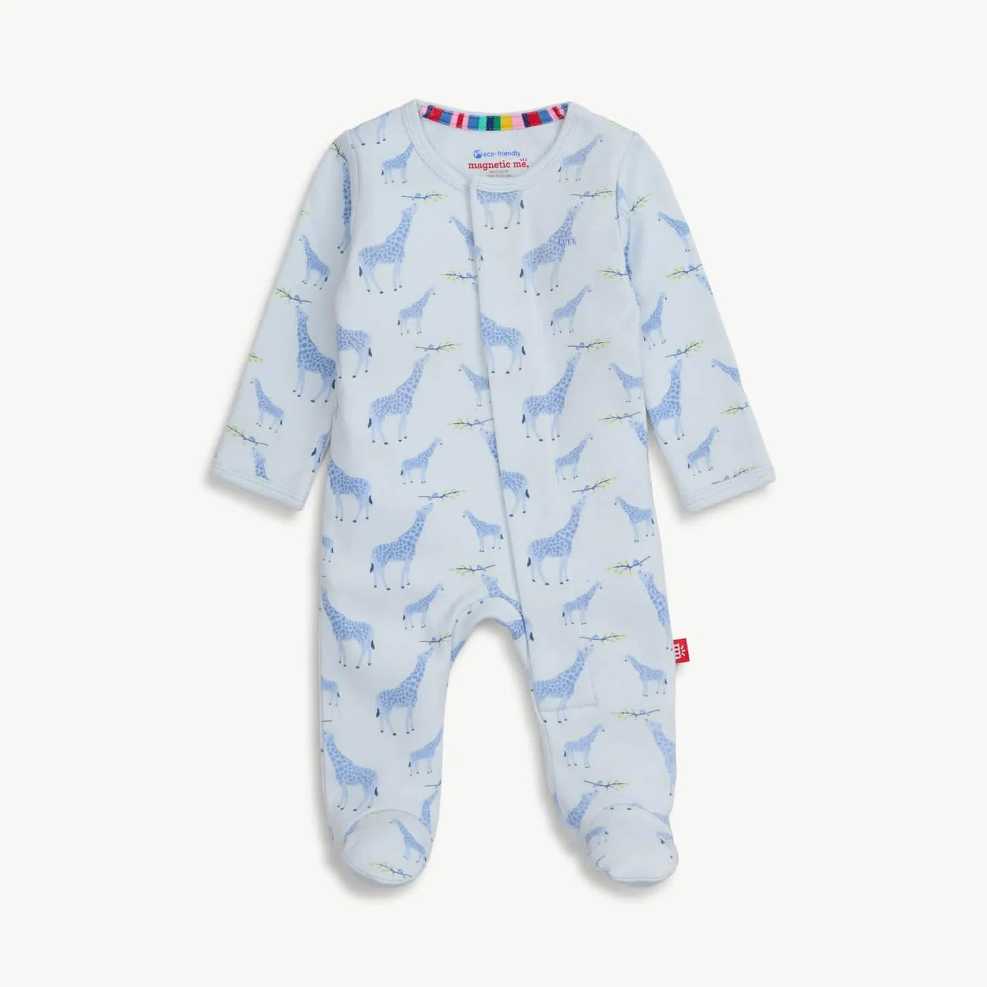 Magnetic Me: Blue Jolie Giraffe Footie
