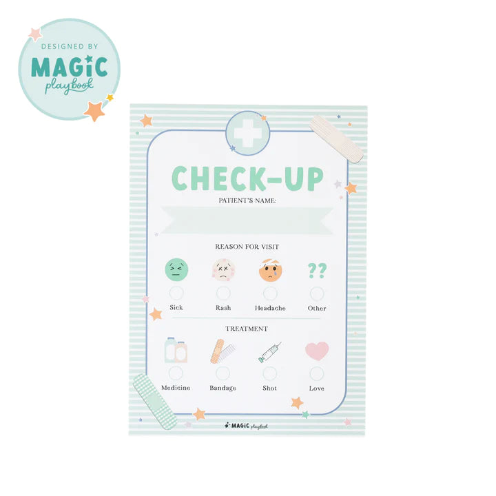 Magic Playbook: Check-Up Notepad – Lollipops Children's Boutique
