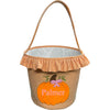 Bits & Bows: Halloween Ruffled Pumpkin Tote