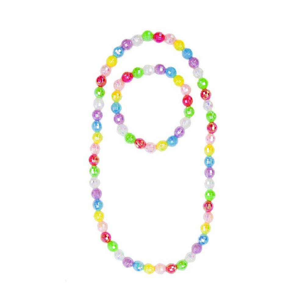 Great Pretenders: Colour Me Rainbow Necklace & Bracelet Set, 2pc