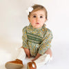 Maddie & Connor Co.: Harper Smocked Floral Bubble