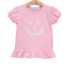 Trotter Street: Jack O'Lantern Shirt - Pink