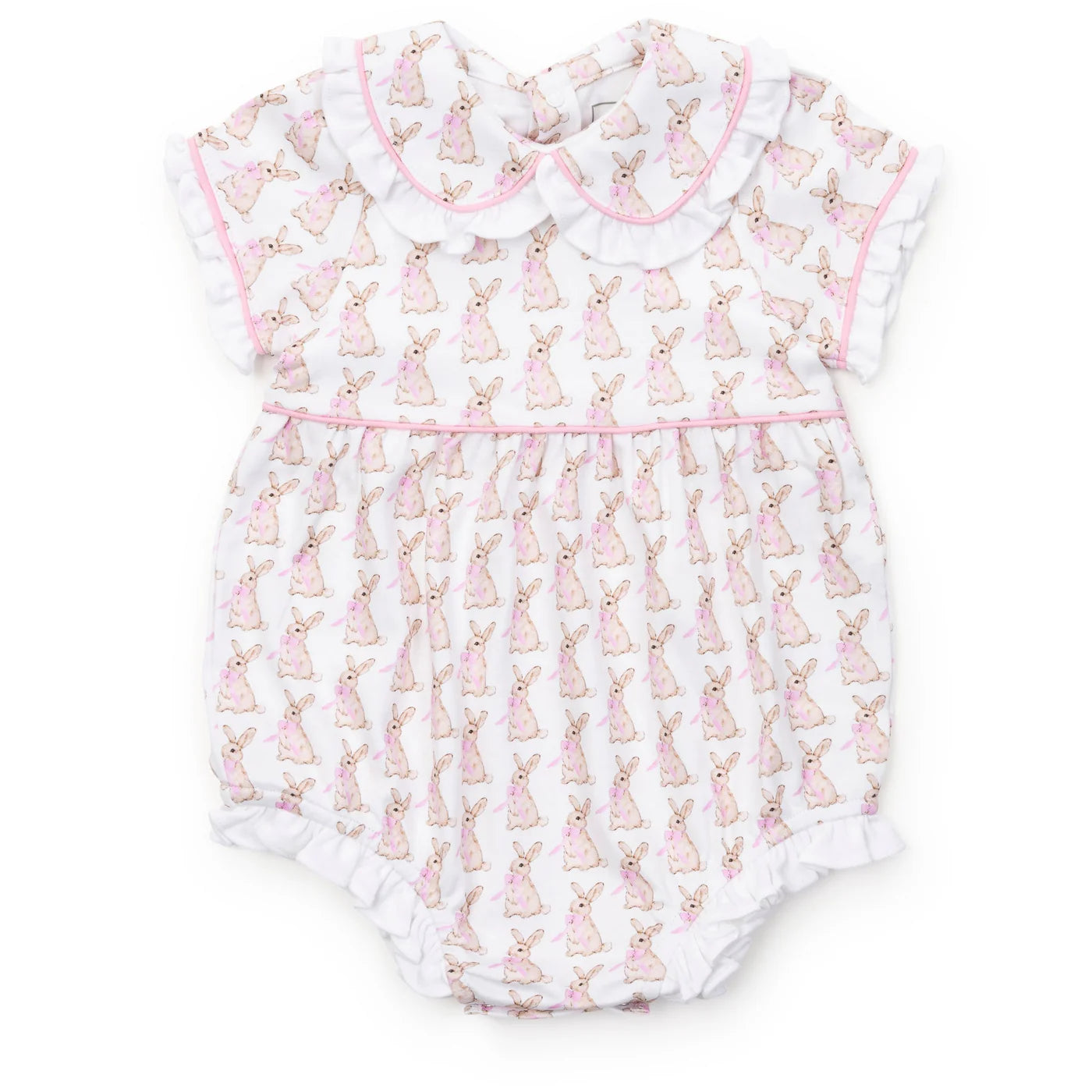 Lila & Hayes: Council Girls' Bubble - Easter Bunnies Pink