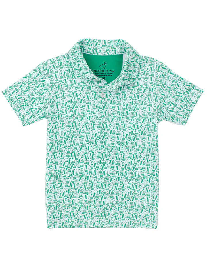 Properly Tied: Boys Range Polo Back Nine