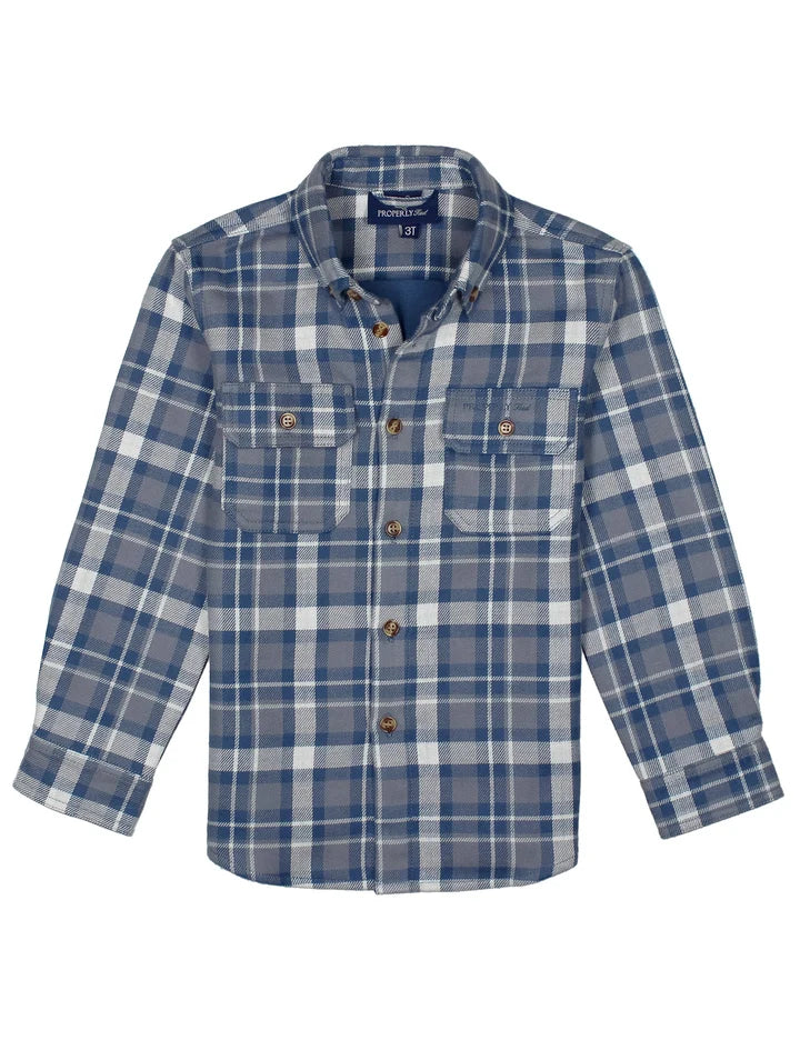 Properly Tied: Boys Farrier Shirt Jacket Northwind
